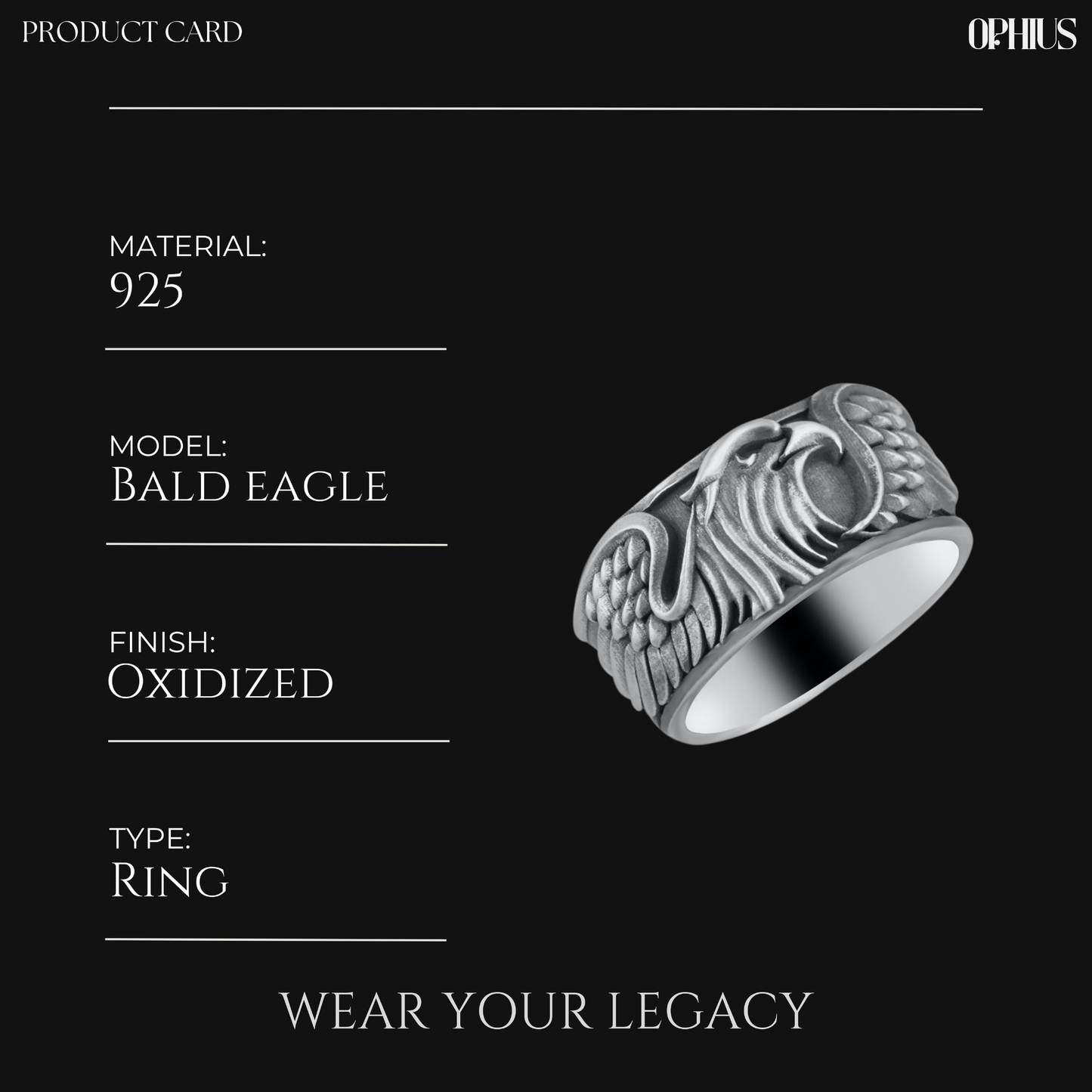 American Eagle Patriot Ring