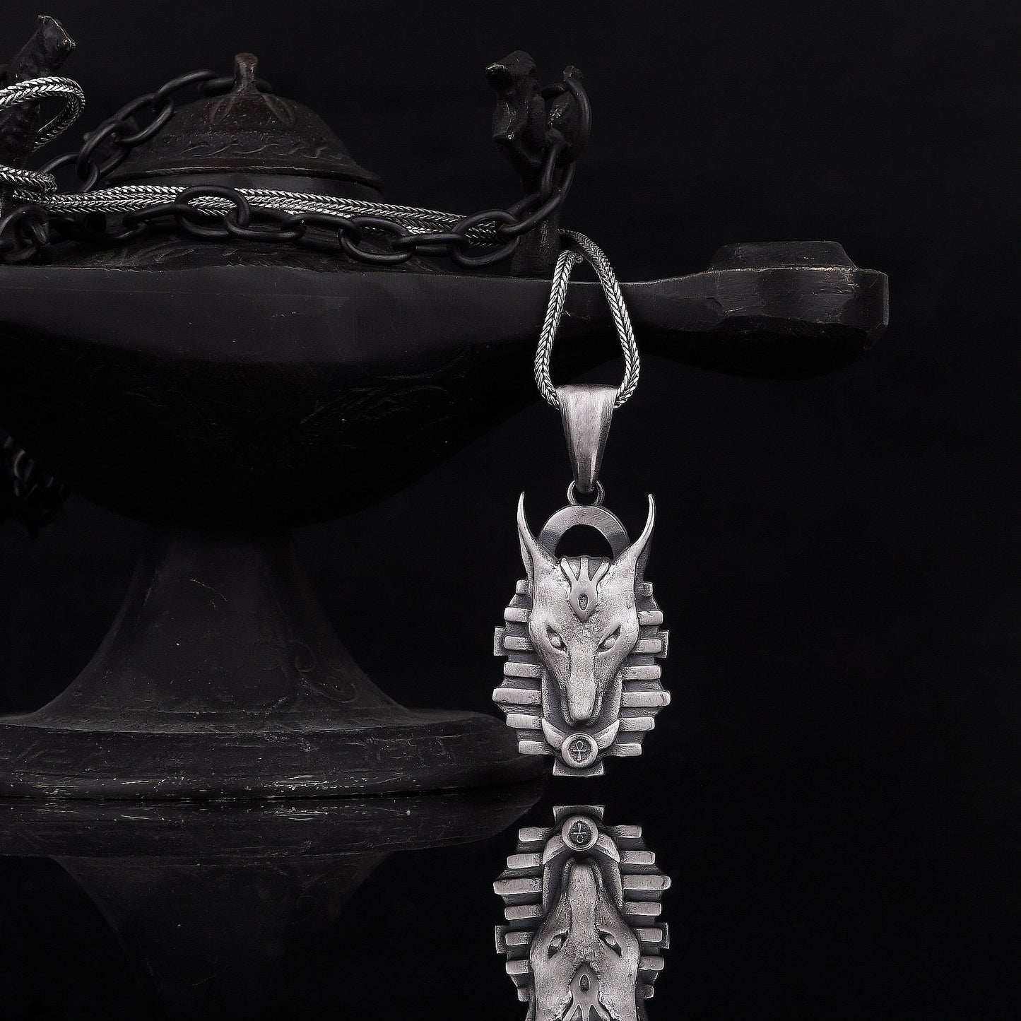 Egyptian God Anubis Necklace