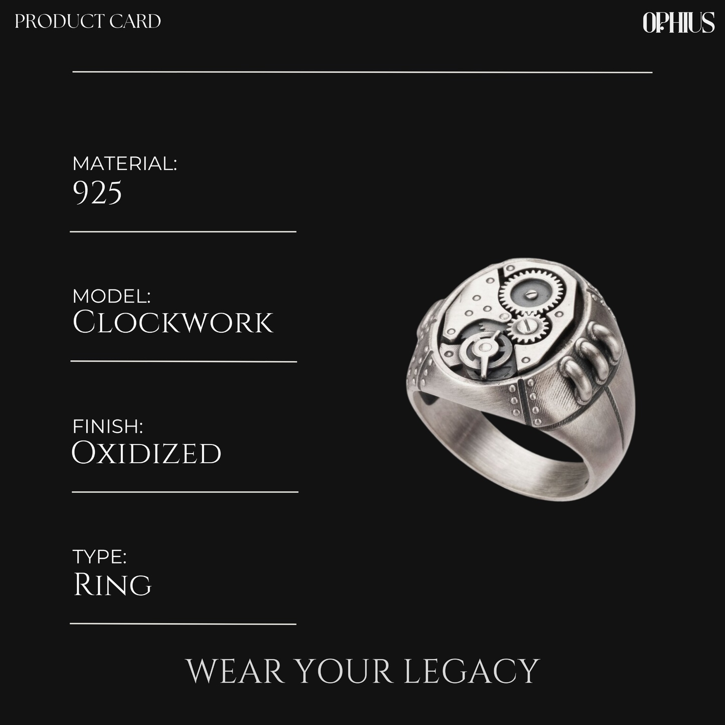 Clockwork Gear Ring