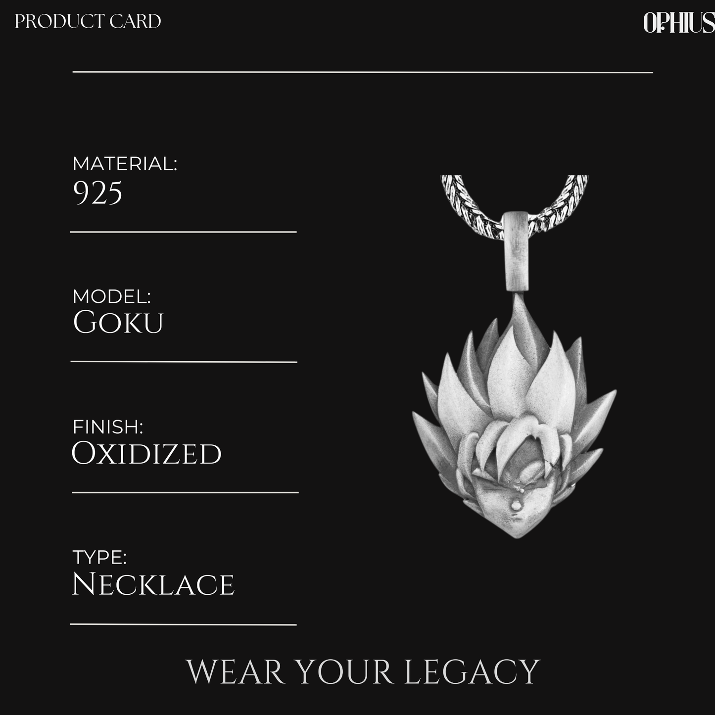 Dragon Ball Z Goku Necklace