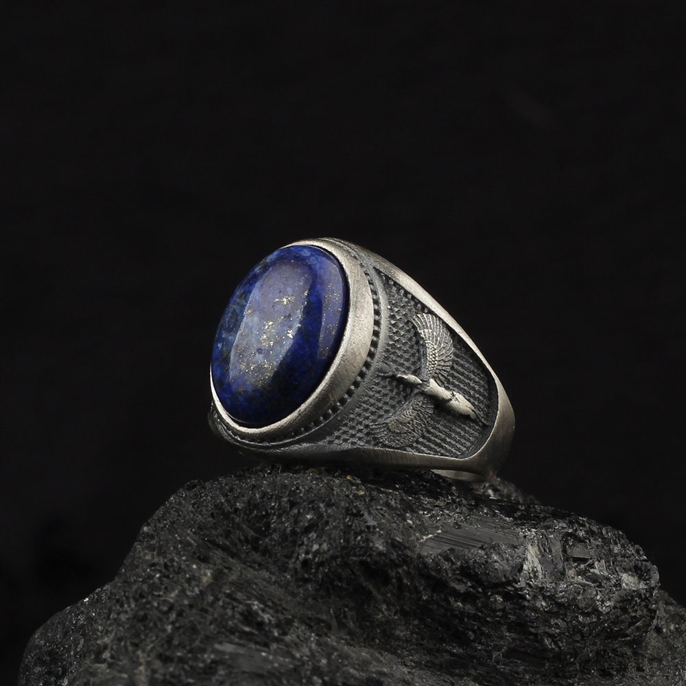 Egyptian Wing Of Isis Sterling Silver Mythology Ring