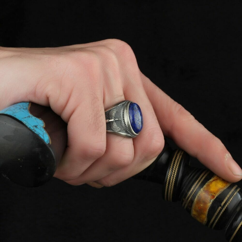 Egyptian Wing Of Isis Sterling Silver Mythology Ring