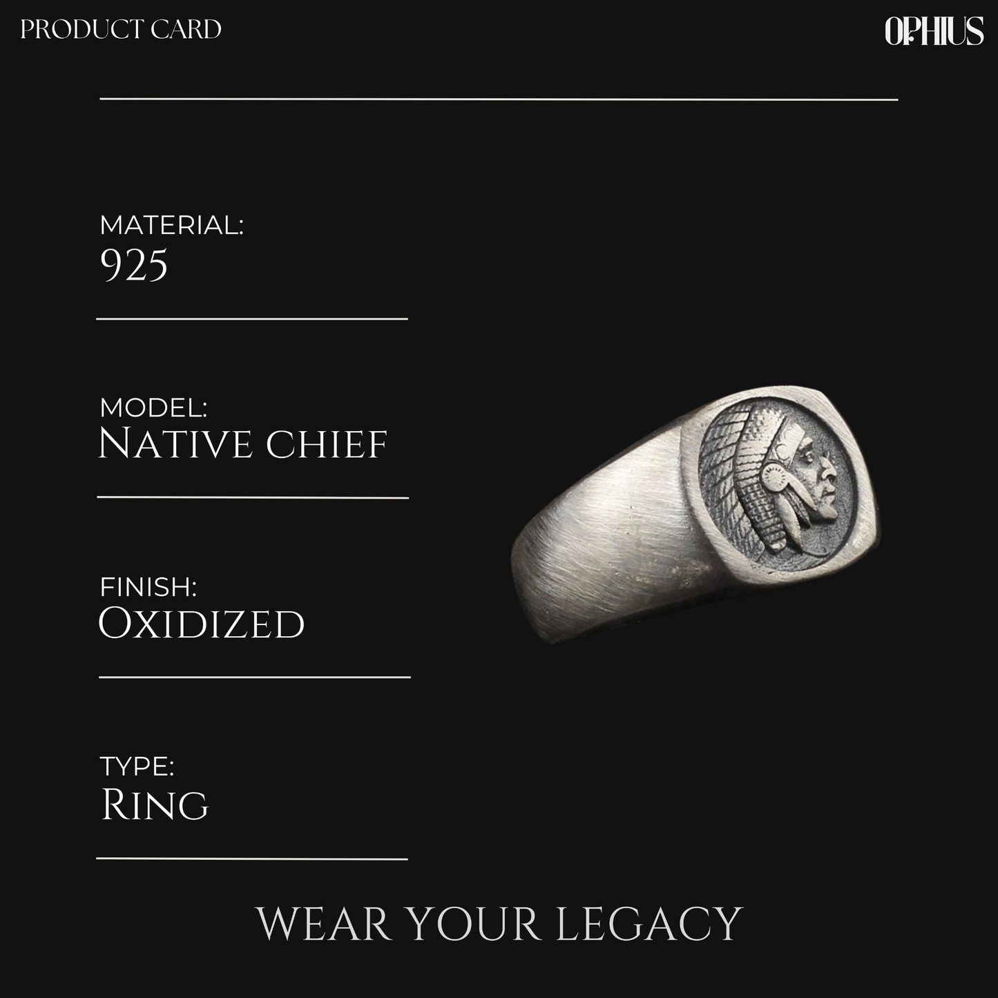 Native American Signet Ring