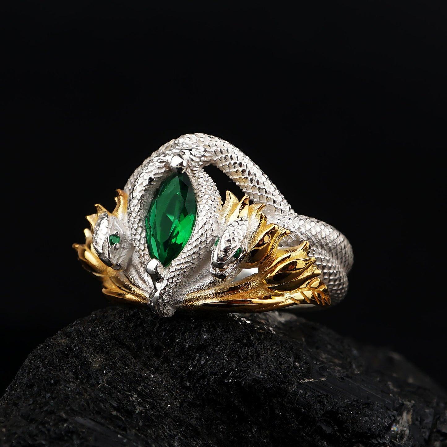 Gold Snake Ring