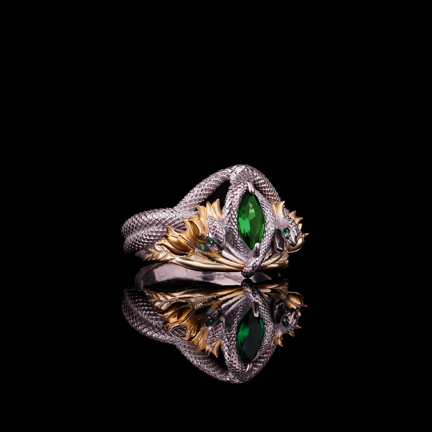 Gold Snake Ring