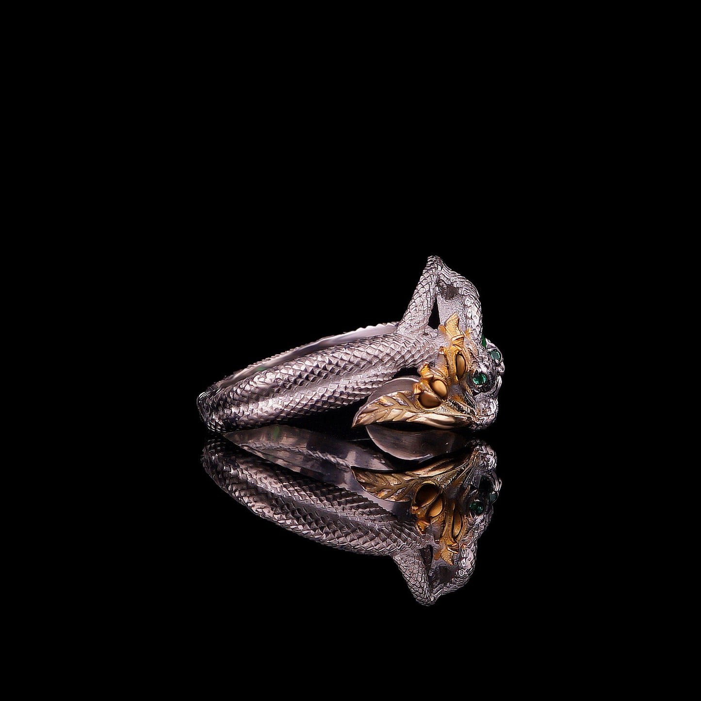 Gold Snake Ring