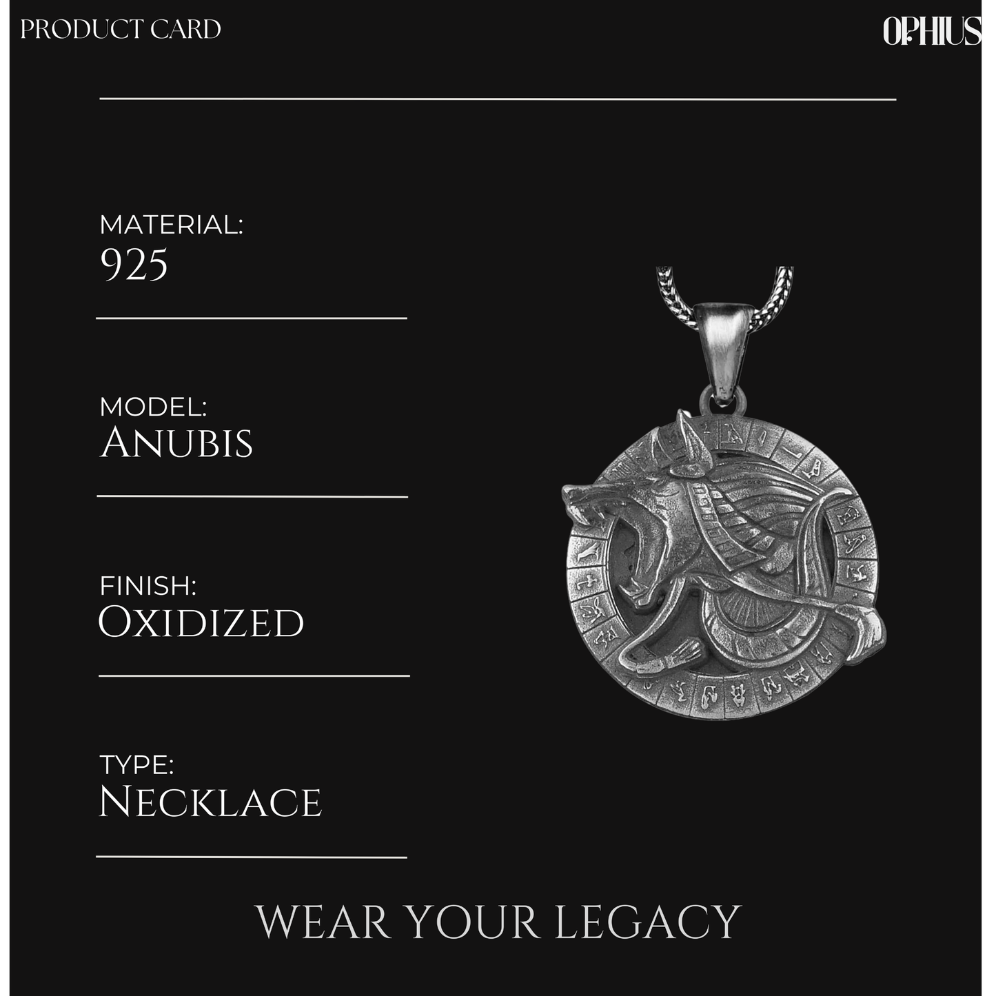 Scales of Anubis Necklace