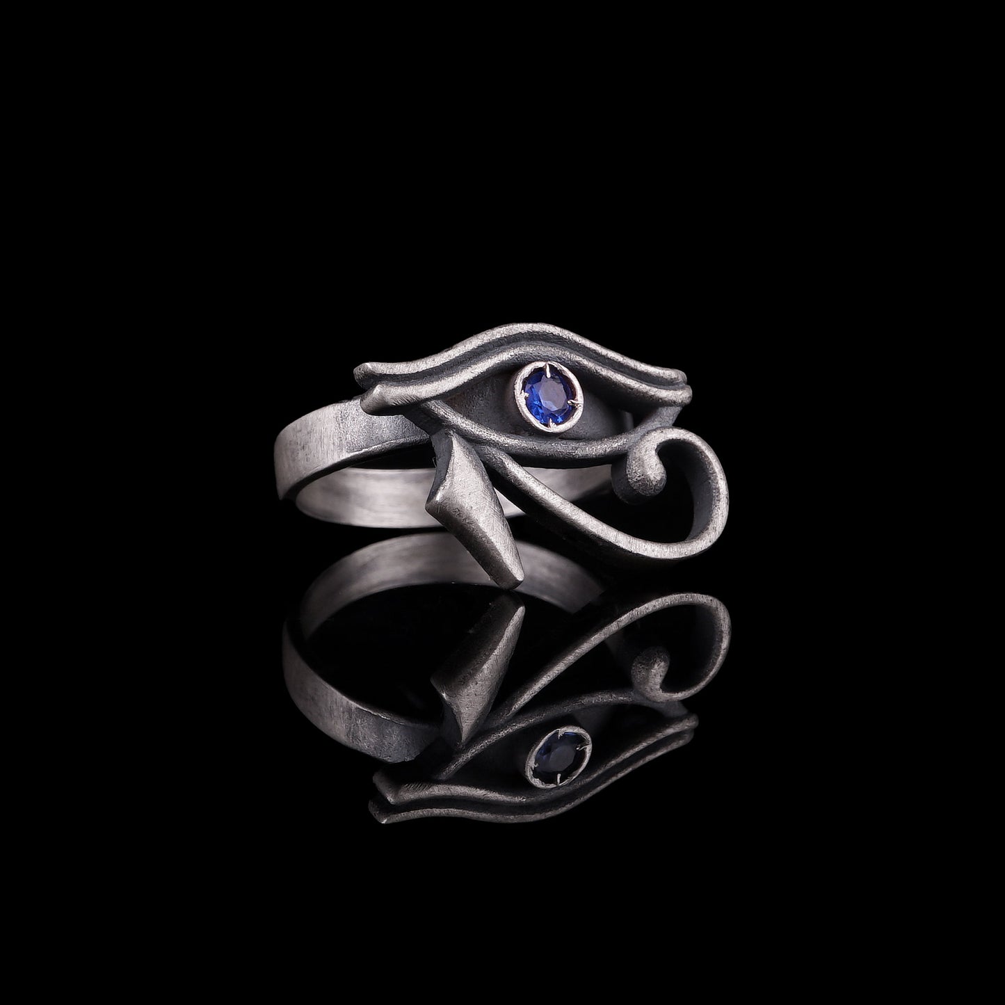 Silver Eye of Horus Ring