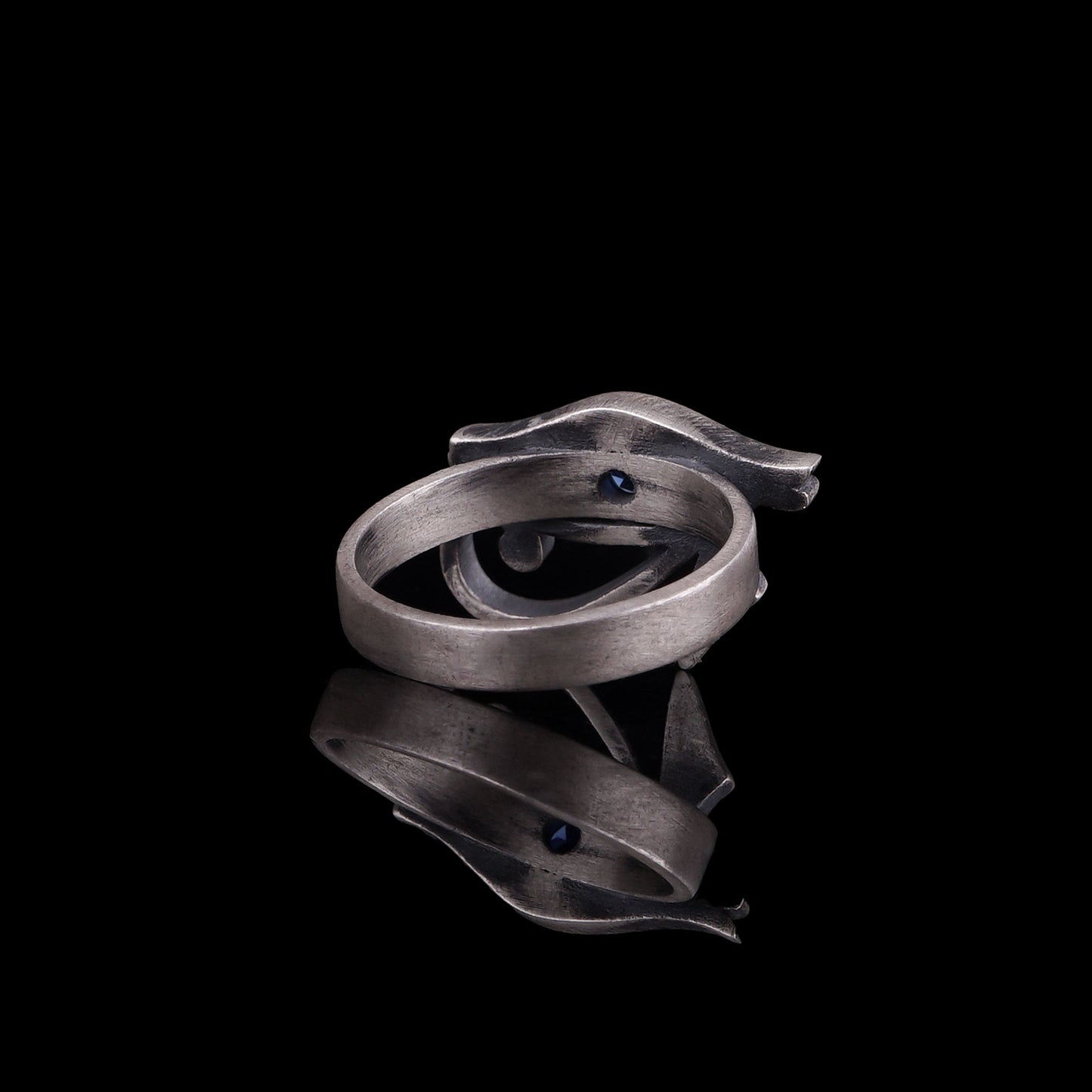Silver Eye of Horus Ring