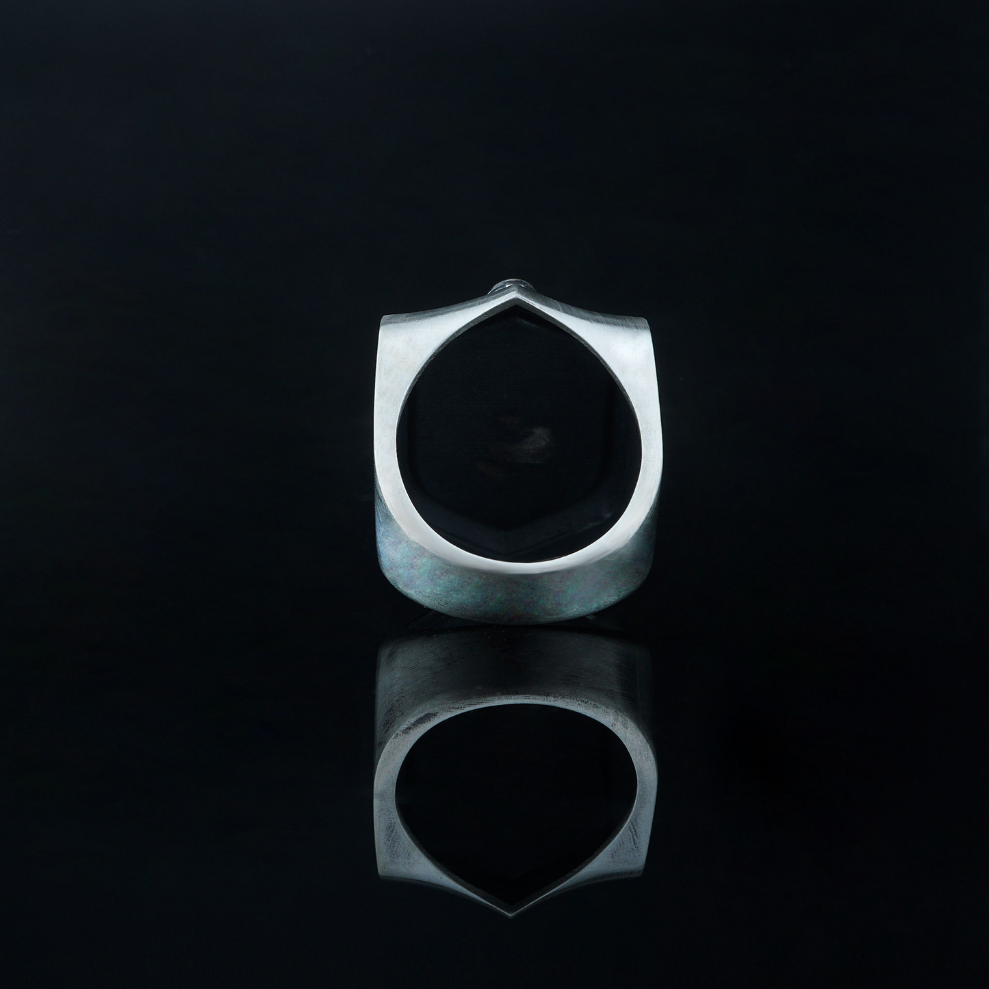 Silver Knight Templar Cross Ring