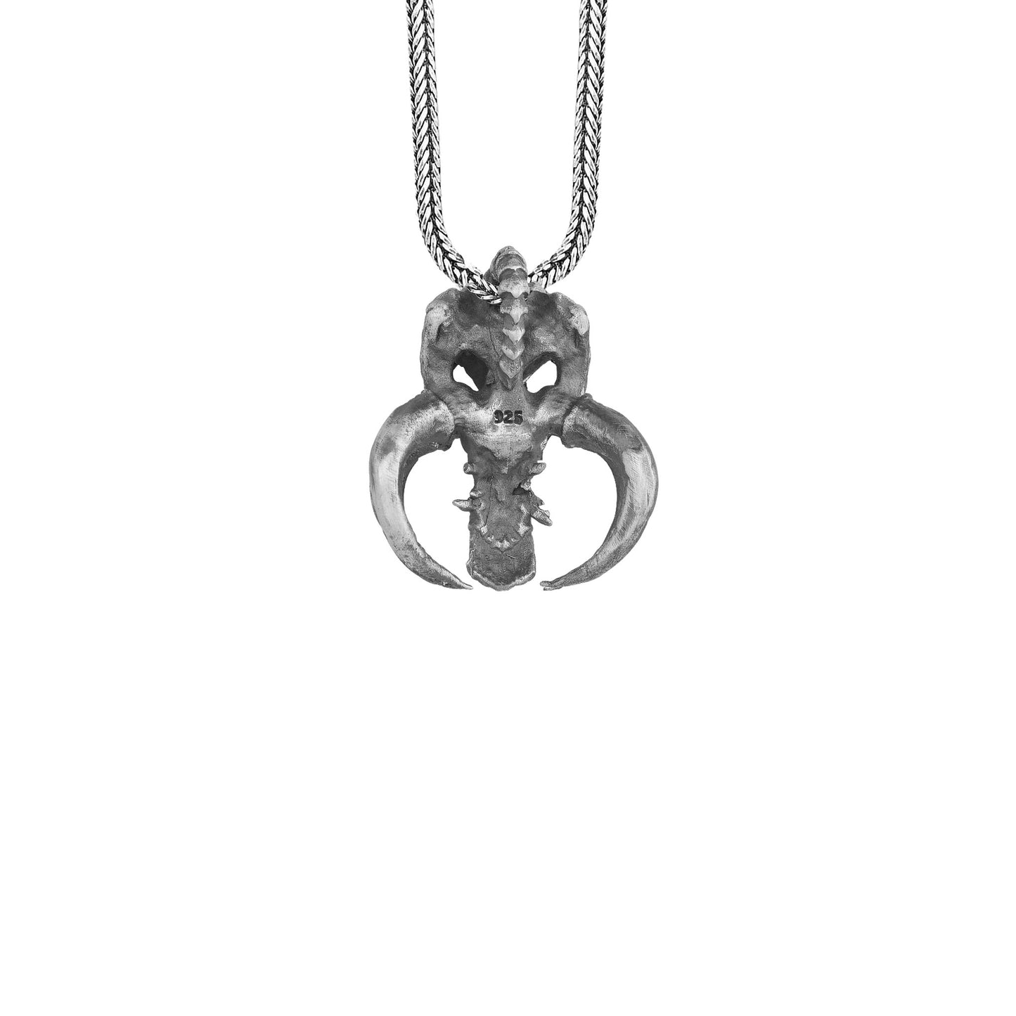 Mandalorian Mythosaur Skull Pendant Necklace