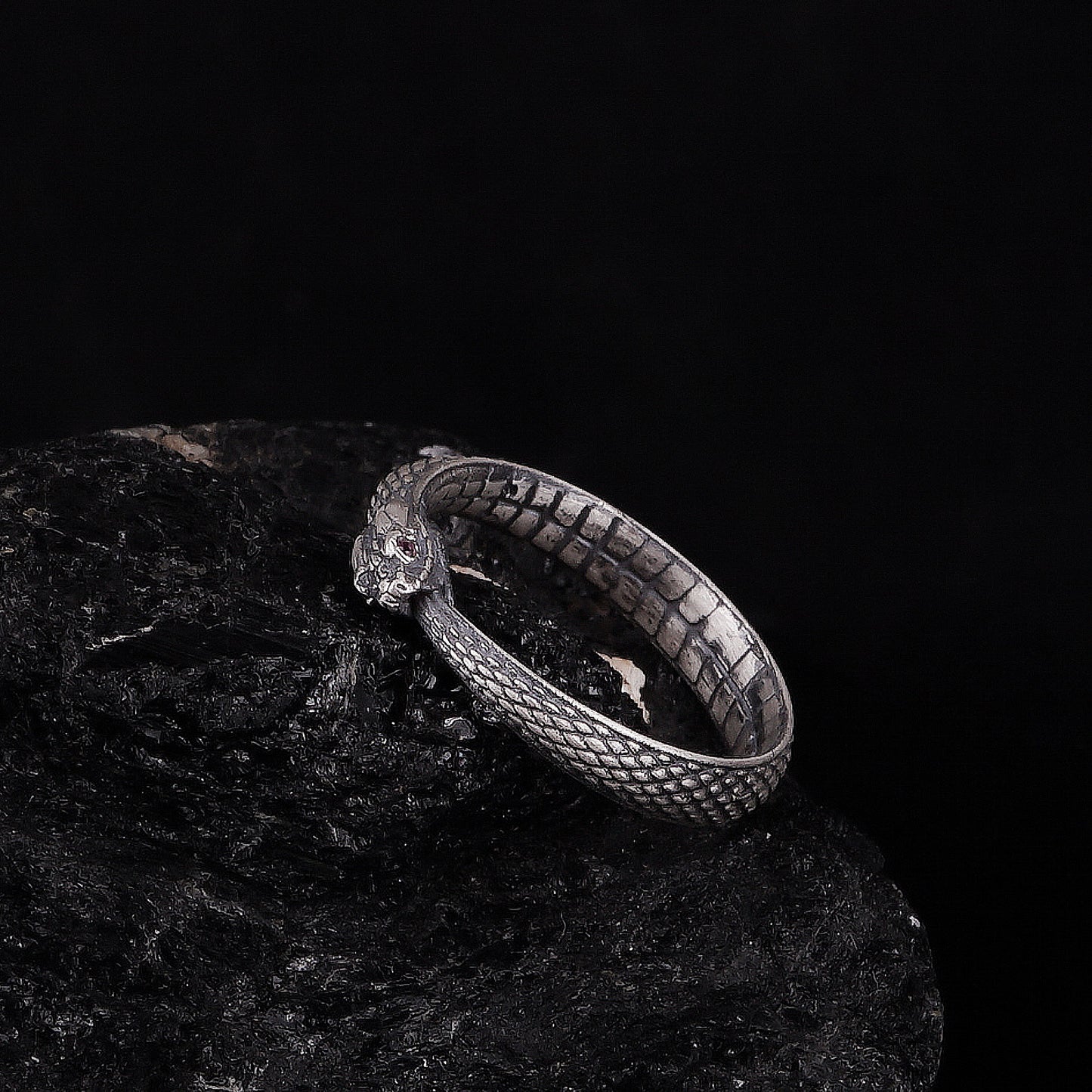 Ouroboros Snake Ring