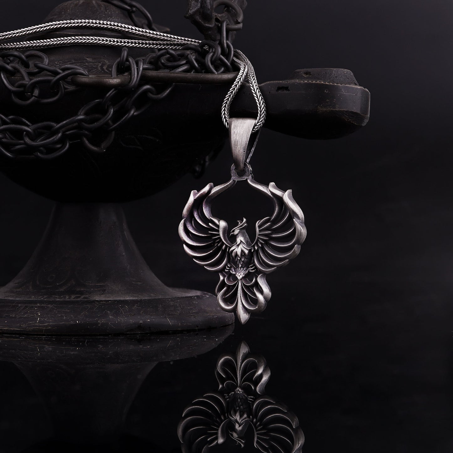 Phoenix Mythical Bird Pendant