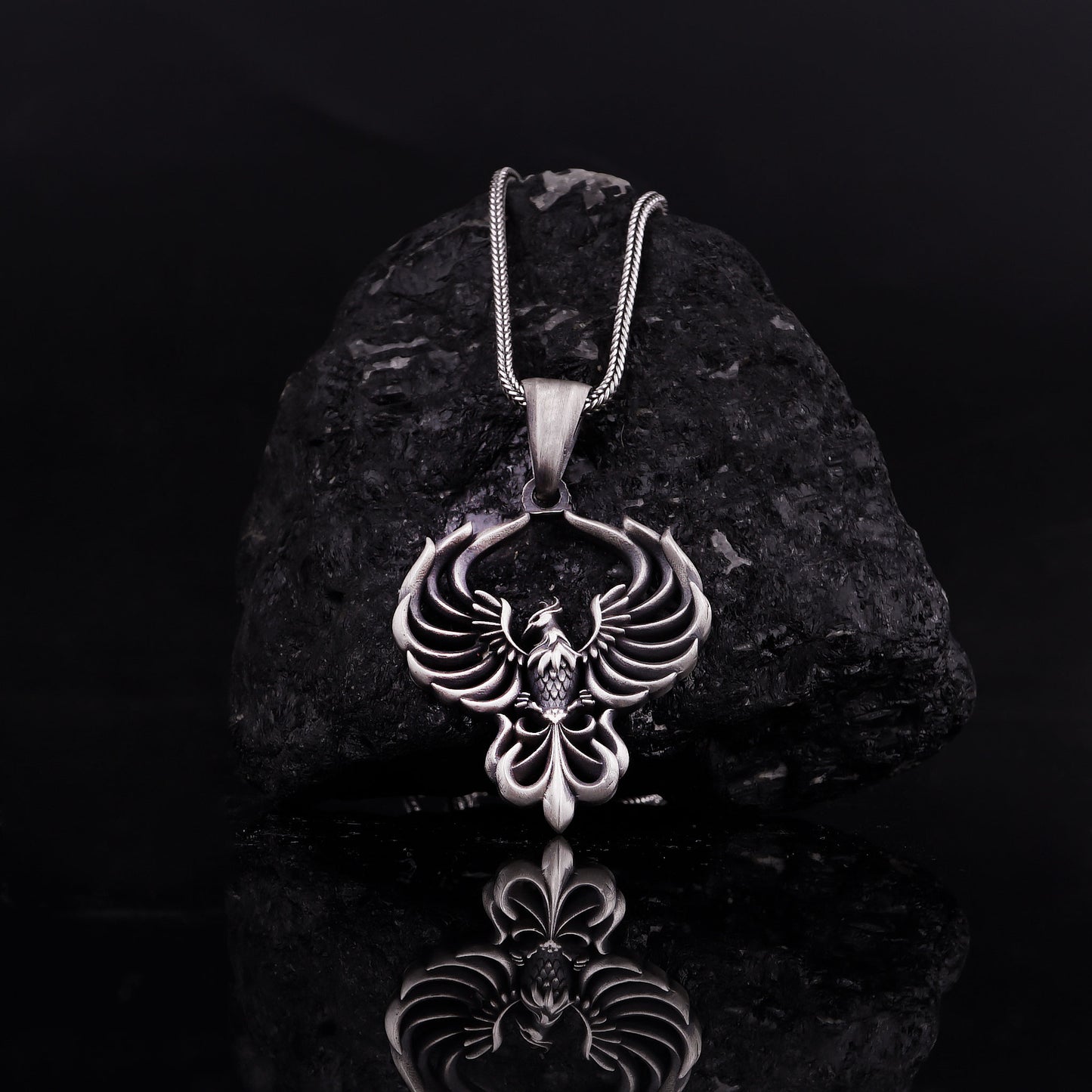 Phoenix Mythical Bird Pendant