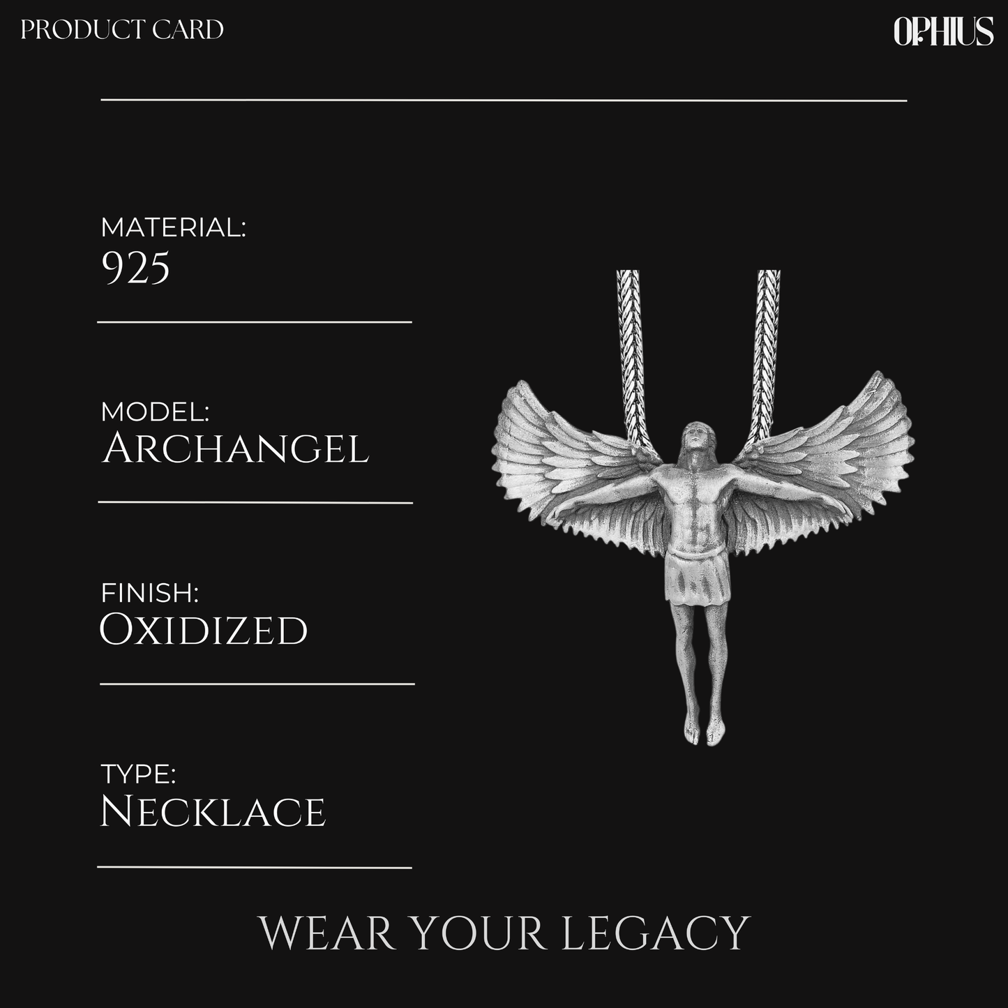 Archangel Saint Michael Necklace