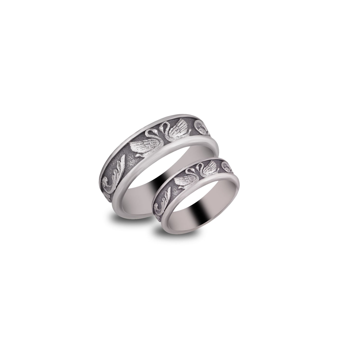 Swan Band Ring