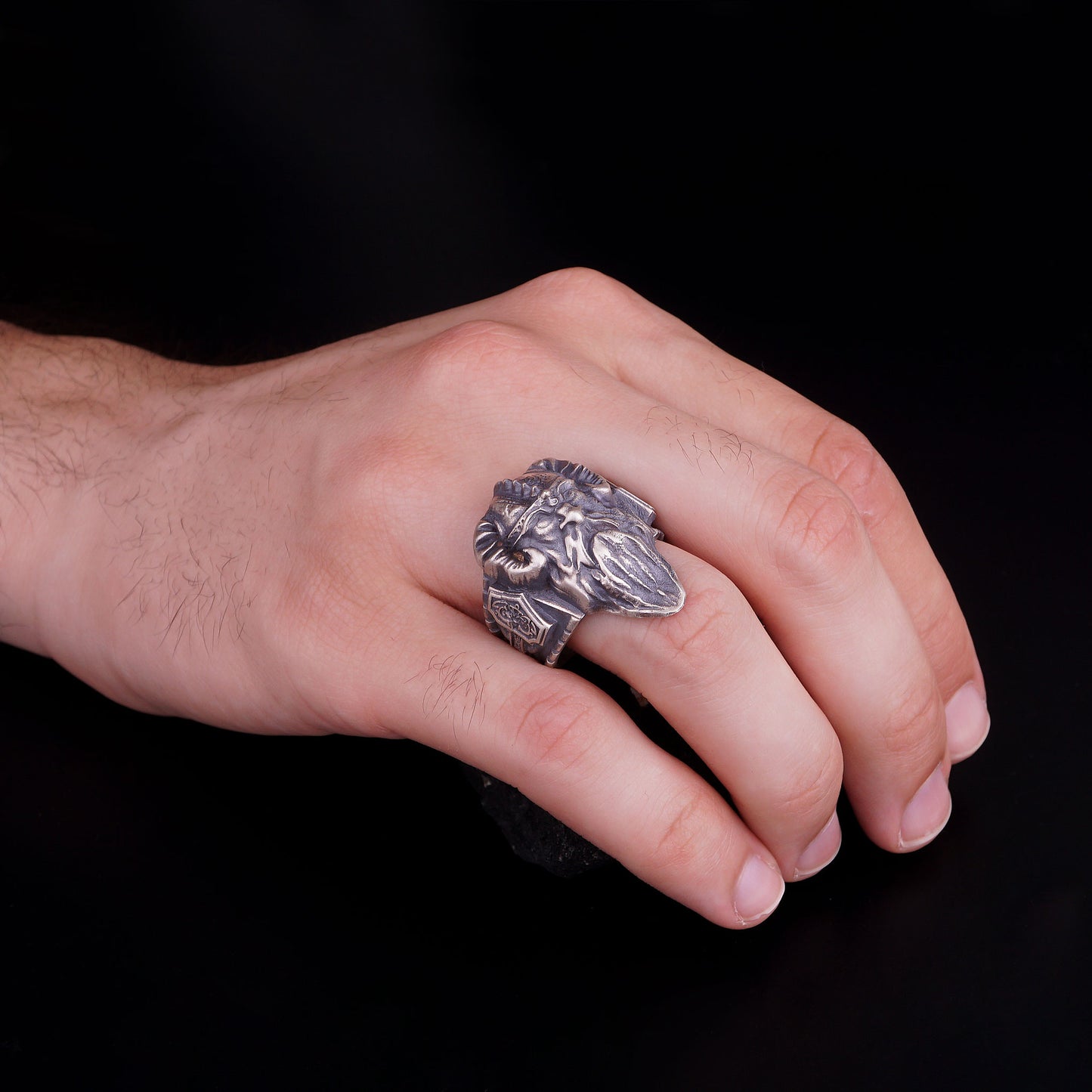Norse Pagan Odin Ring