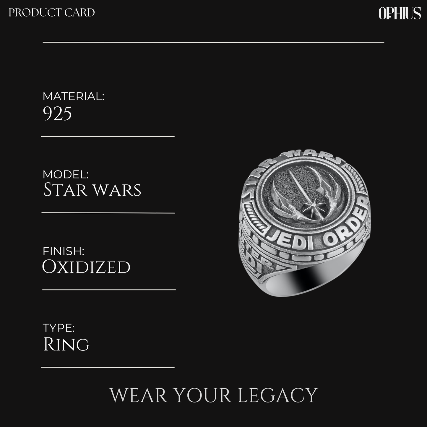 Star Wars Silver Ring