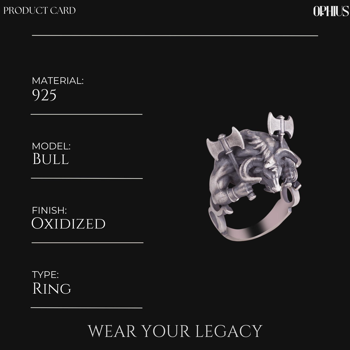 Taurus Zodiac Ring