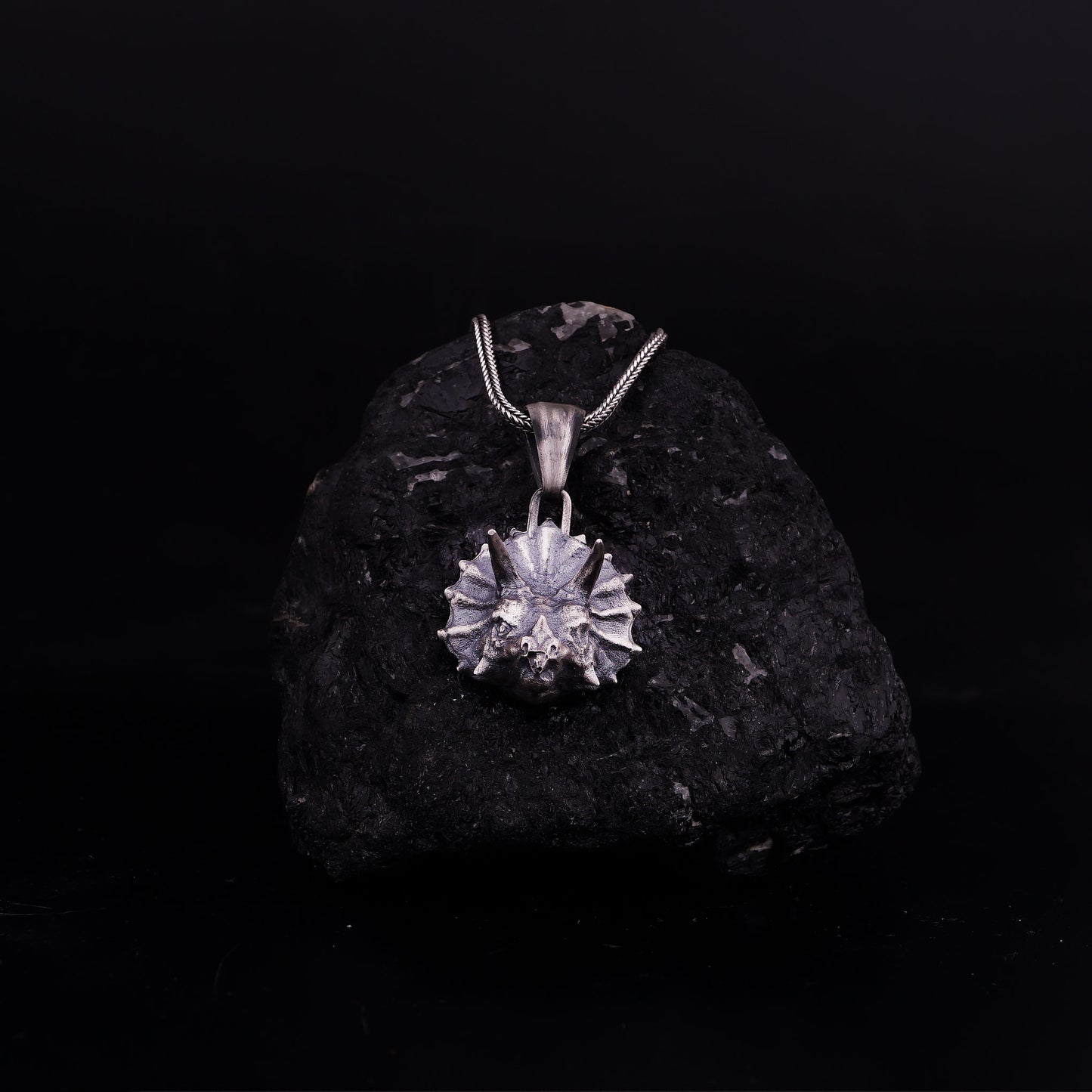Triceratops Dinosaur Necklace