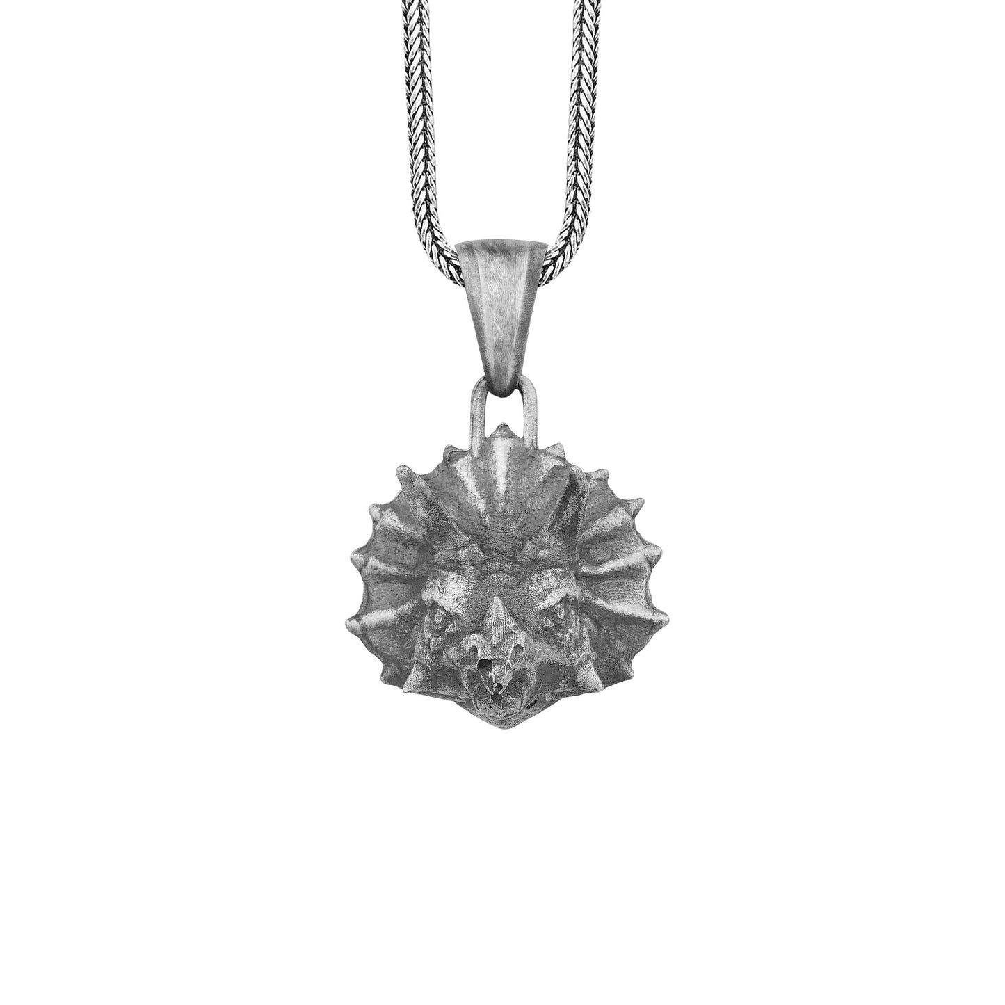 Triceratops Dinosaur Necklace