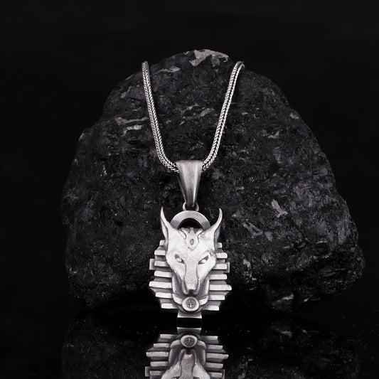 Egyptian God Anubis Necklace