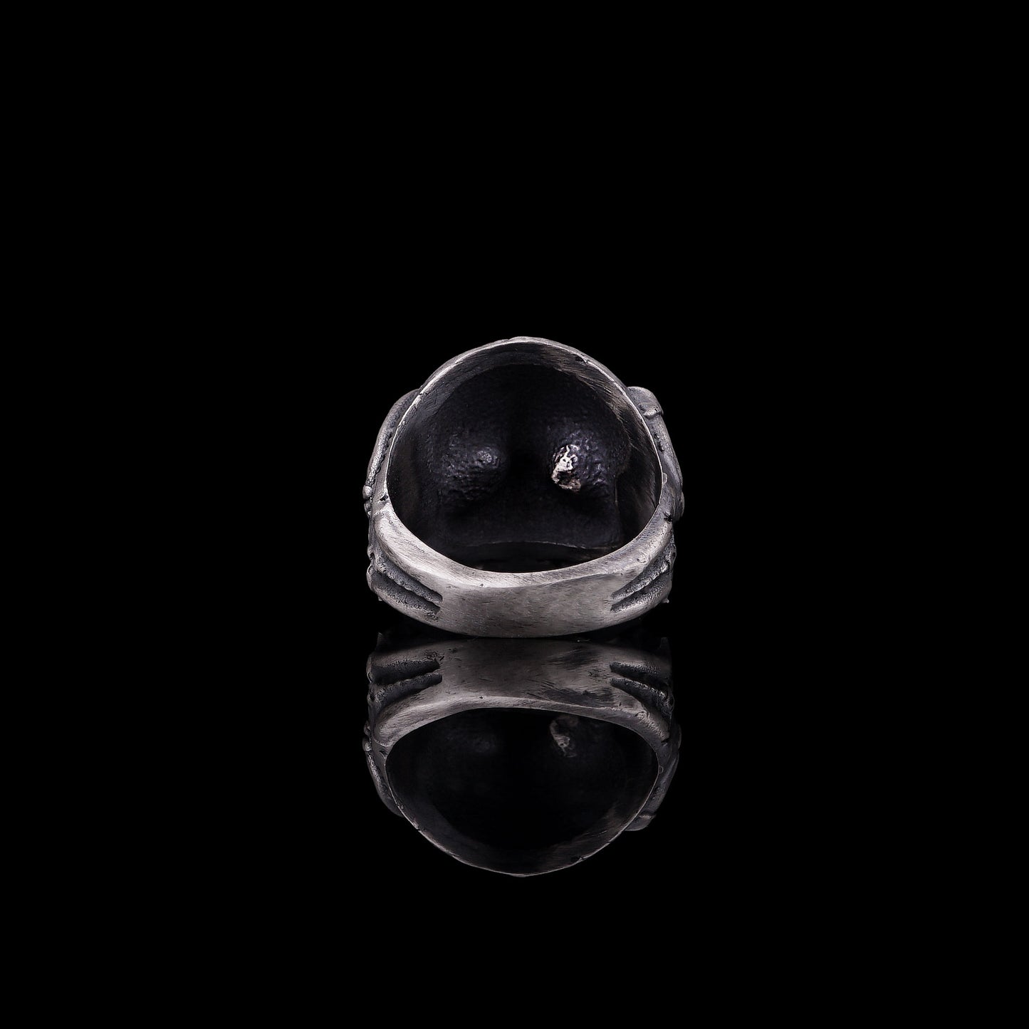 Silver Sigil of Lucifer Ring