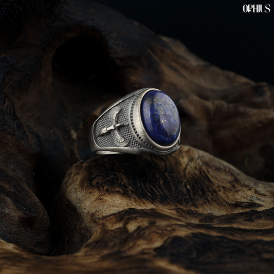 Egyptian Wing Of Isis Sterling Silver Mythology Ring