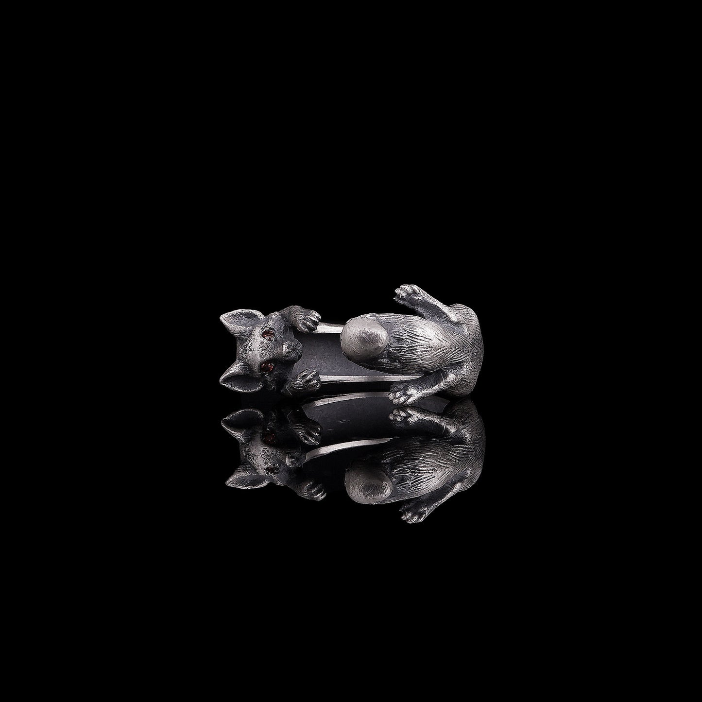 Handmade Fox Ring for Unisex