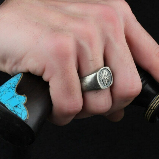 Native American Signet Ring