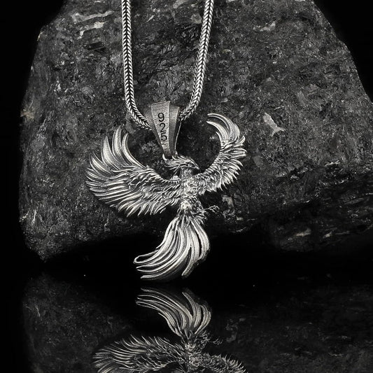 Phoenix Mythical Bird Pendant