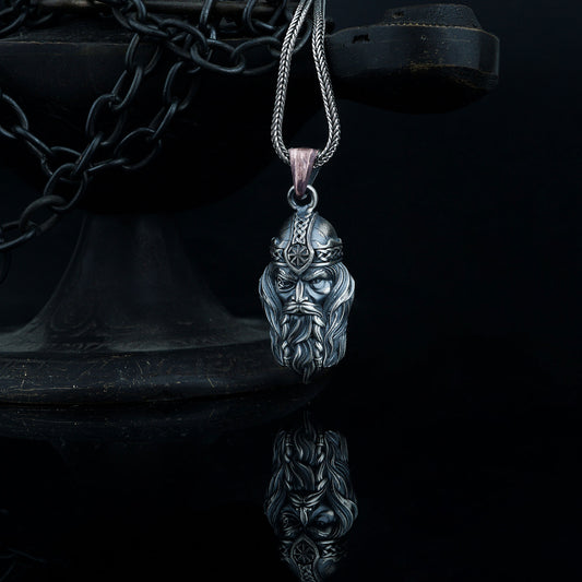 Viking Odin Signet Necklace
