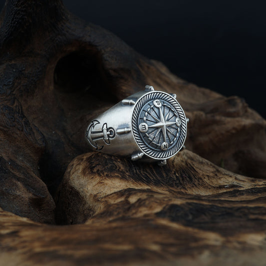 Nautical Compass Ring